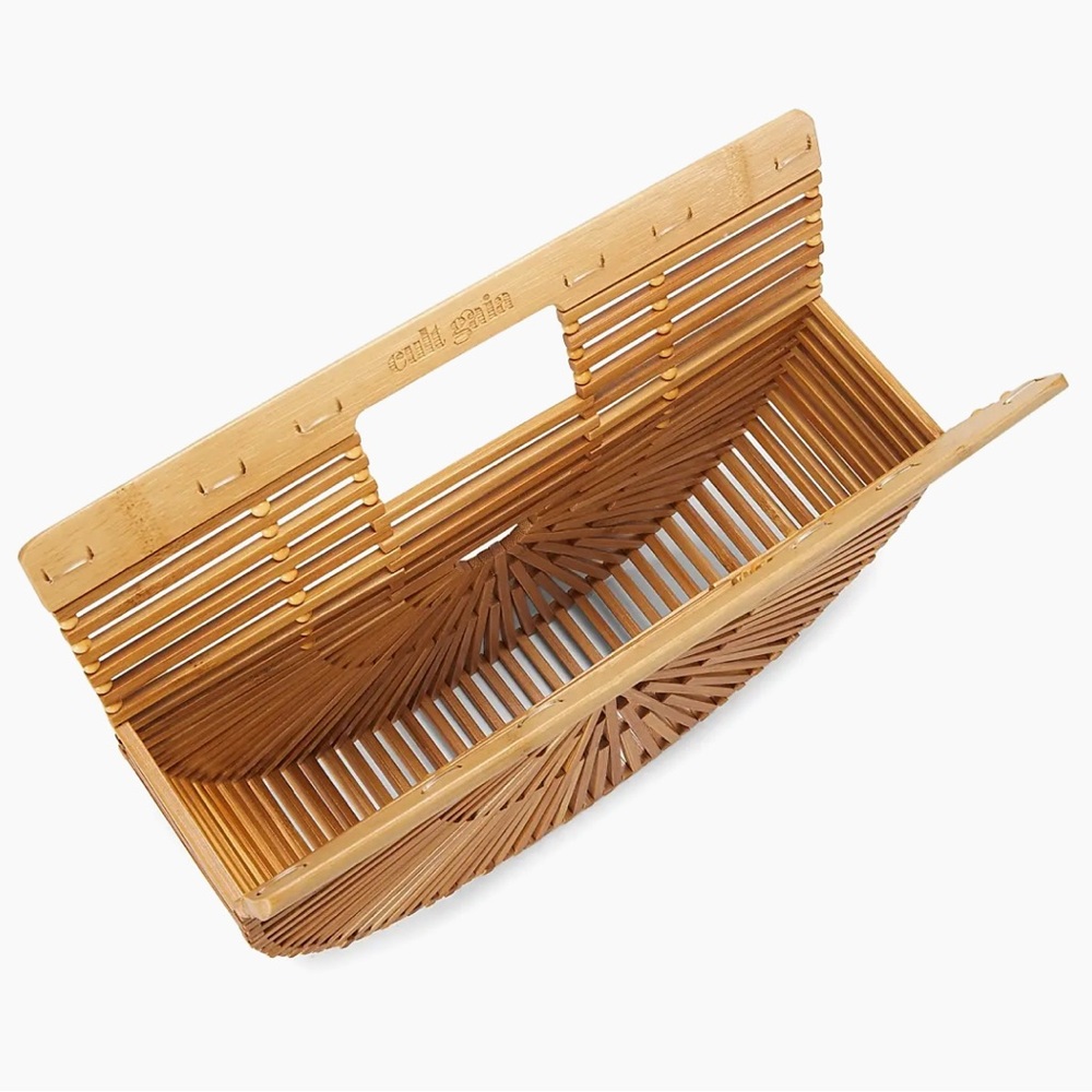 Cult Gaia Wooden U-Shaped Handbag - Picture 4 of 6